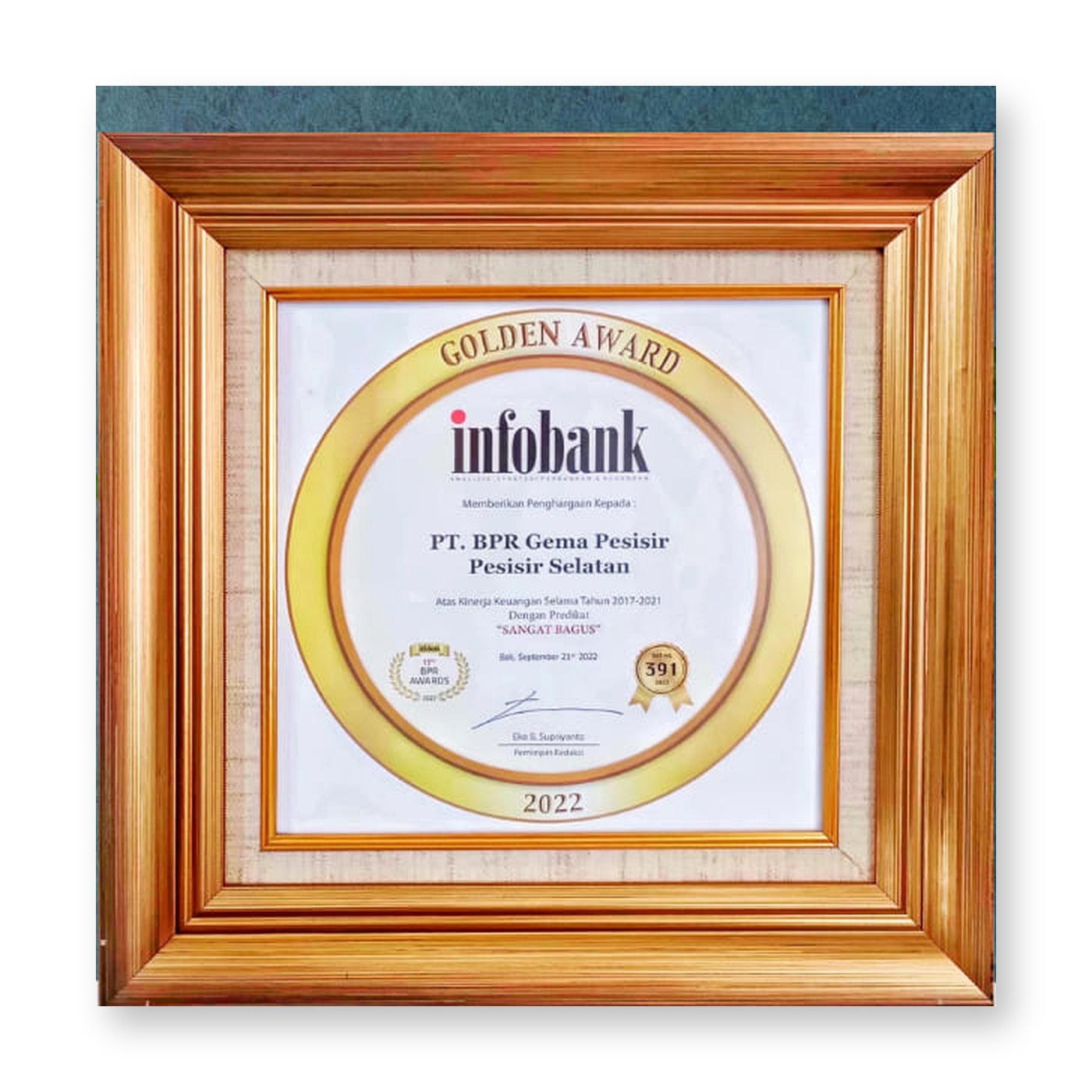Info Bank - BPR AWARDS 2022