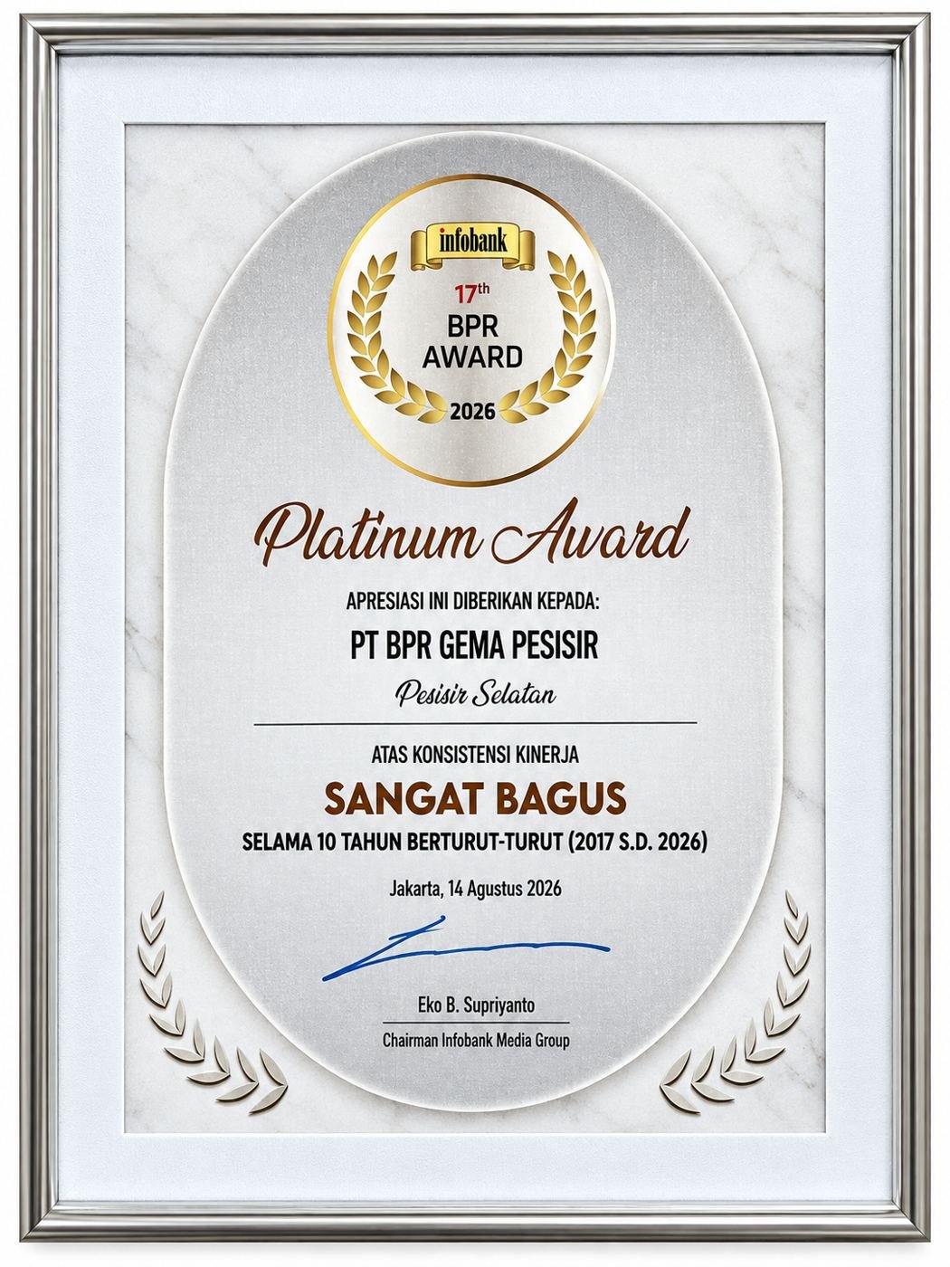 Info Bank - 17TH BPR AWARDS 2026